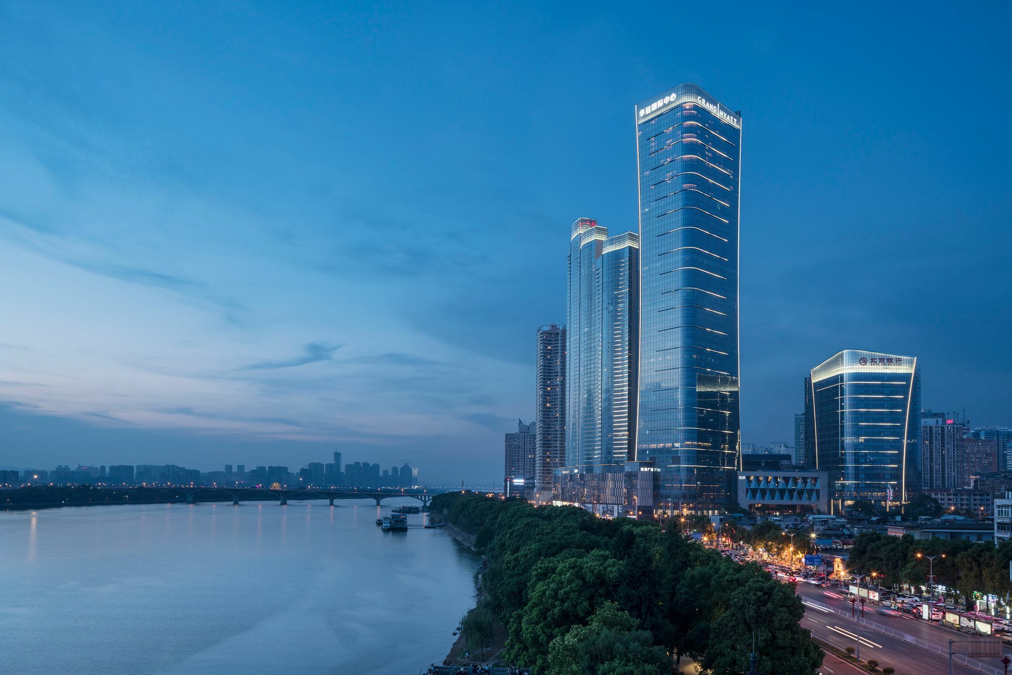 Grand Hyatt Changsha-Close To Helong Sports Center Екстер'єр фото